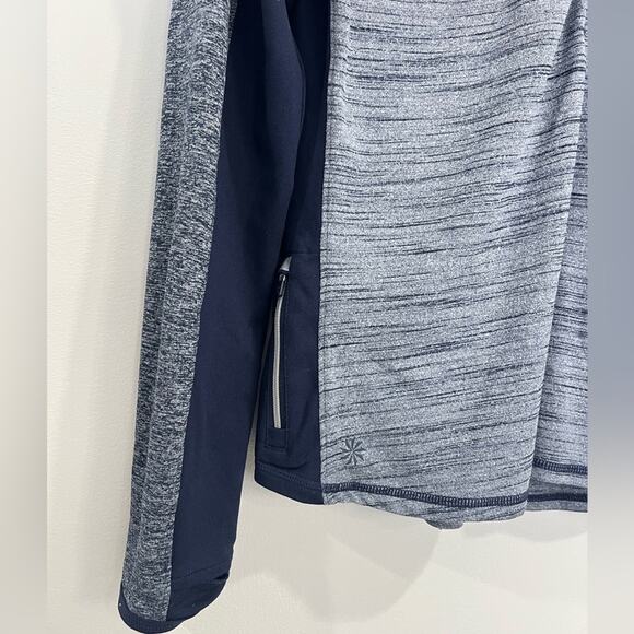 Athleta Running Wild Half Zip XL - Picture 4 of 9